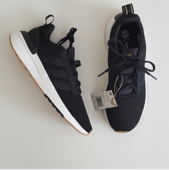 adidas Shoes - Adidas  Black / White Womens Shoes size 8